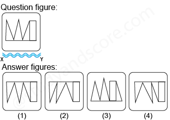 Non verbal reasoning, water images practice questions with detailed solutions, water images question and answers with explanations, Non-verbal series, water images tips and tricks, practice tests for competitive exams, Free water images practice questions